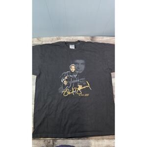 Vintage Neil Diamond 2001 Tour Shirt Mens XL Black Gildan Music Concert